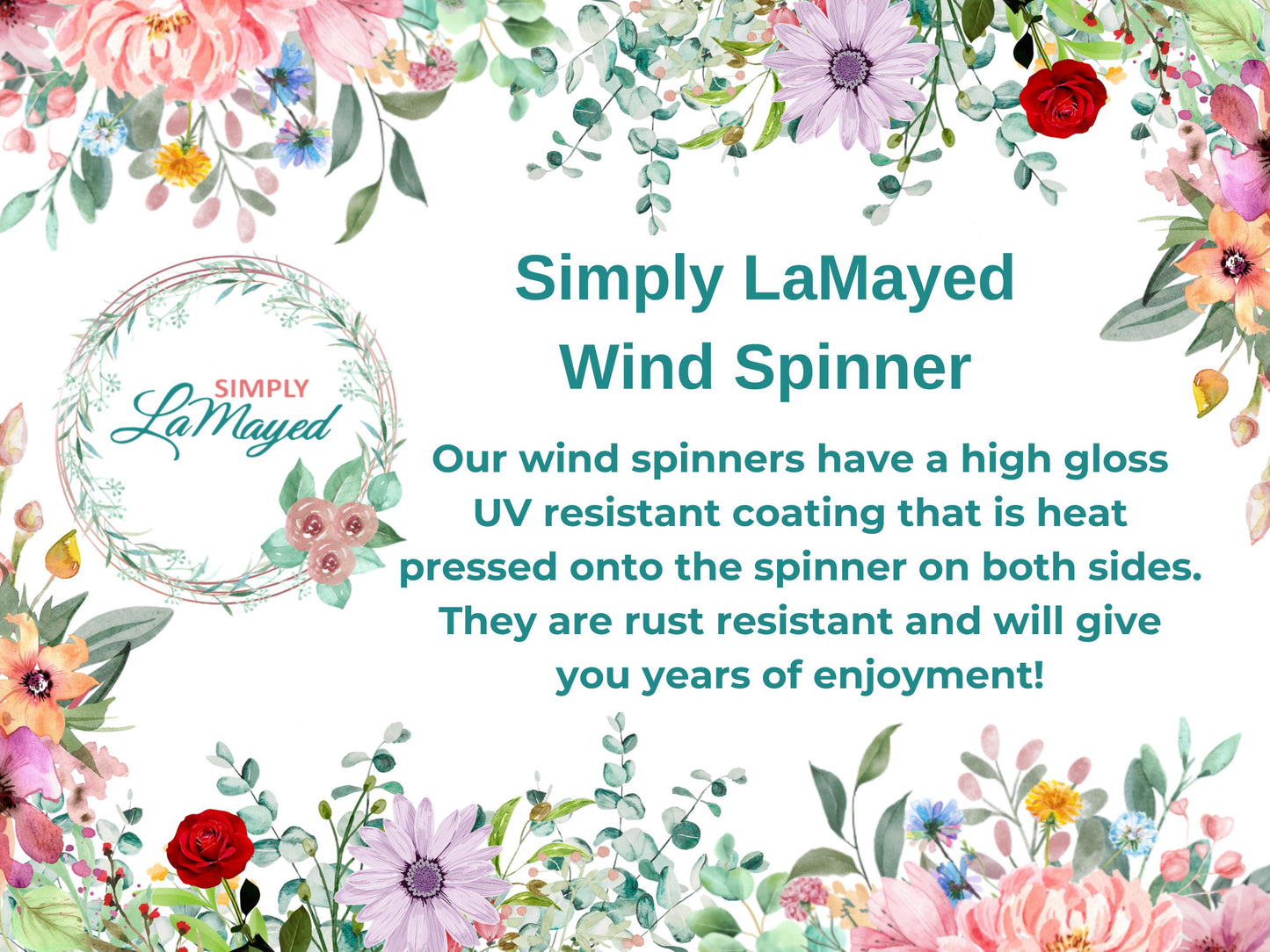 Breast Cancer Ribbon Wind Spinner, Pink Floral Awaereness Ribbon WindSpinner, Cancer Survivor Gift Gifts, Pink Wind Sun Catcher, SLWS81324-2